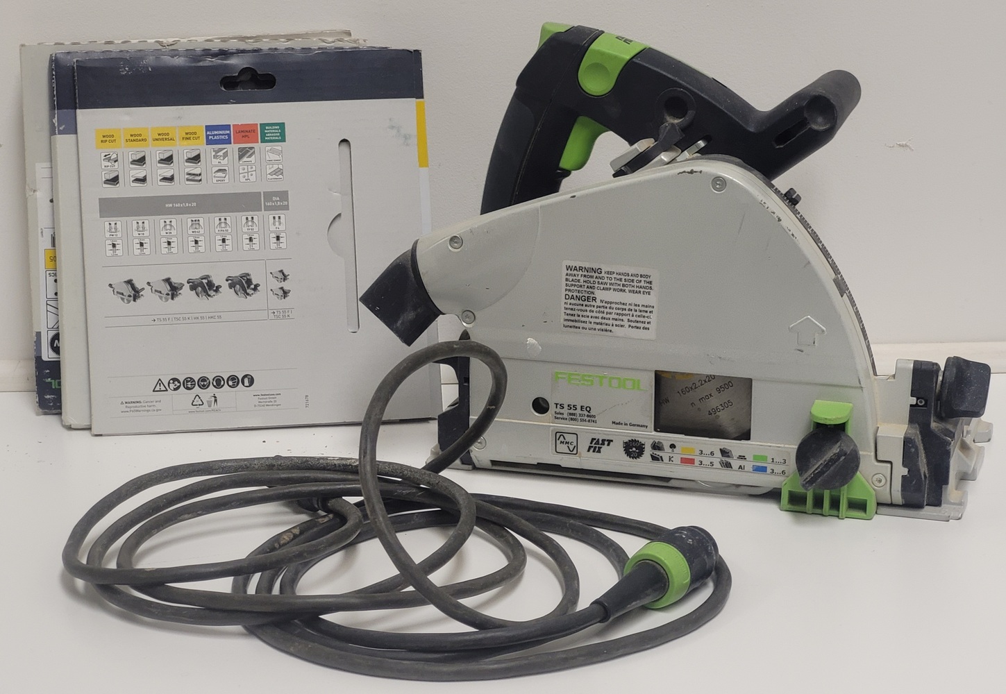 FESTOOL TS 55 EQ PLUNGE CUT TRACK SAW Avenue Shop Swap & Sell