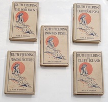 Ruth Fielding Hardcover Book Set 1913-1918 Cupples & Leon Company Set of 5 Books