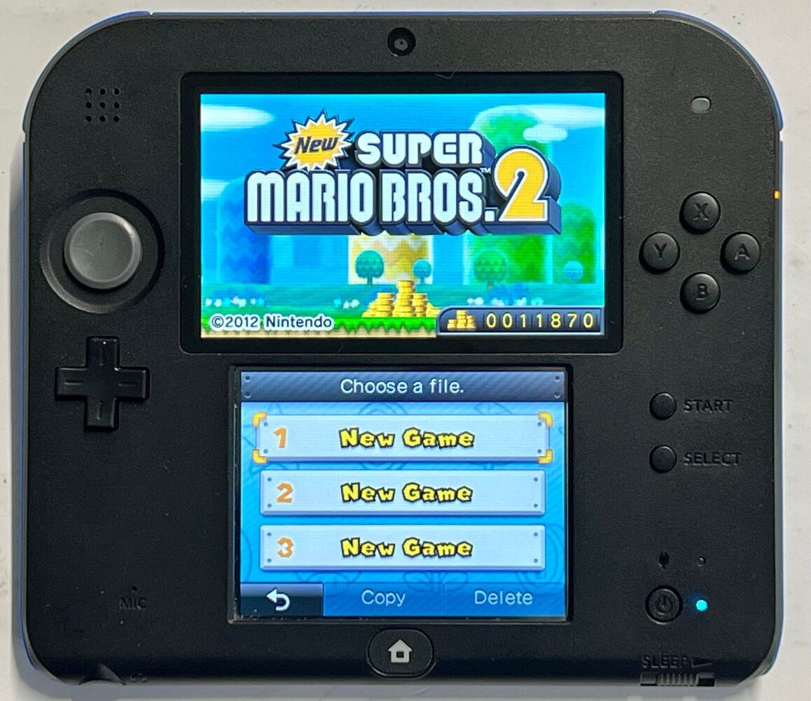 New Super Mario Bros 2 Nintendo 3DS 2012 Cartridge Only TESTED AND WORKS 
