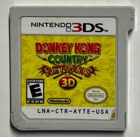 Donkey Kong Country Returns 3D Nintendo 3DS No Case TESTED AND WORKS