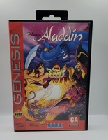 Sega Genesis 1993 Disney's Aladdin Video Game Complete