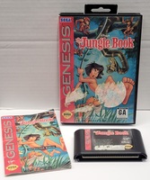 Vintage Sega Genesis The Jungle Book Game Complete With Manual & Case