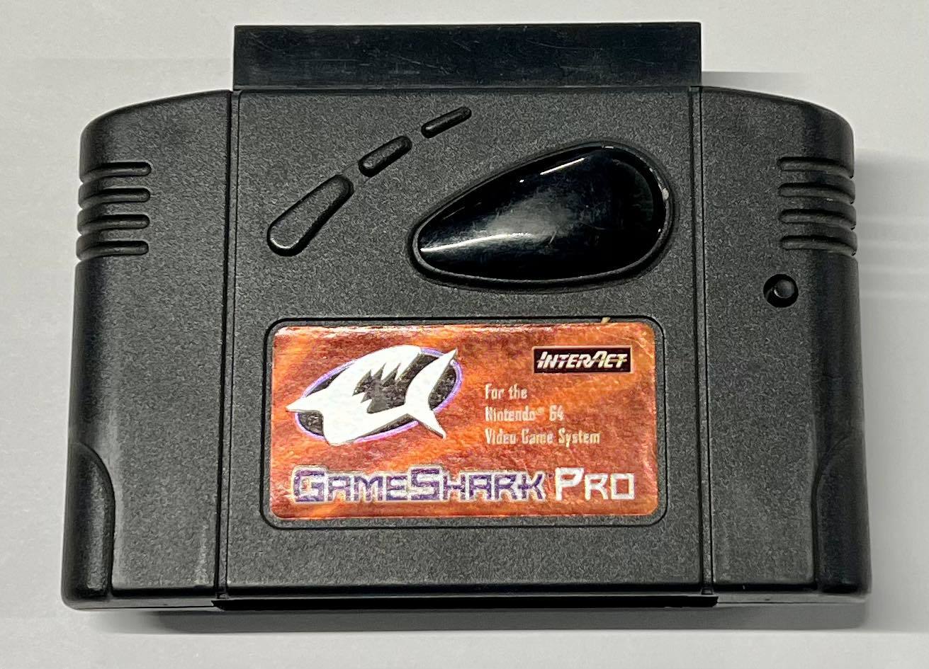 InterAct GameShark Pro V3.3 Version 3.3 For Nintendo 64 N64 w/ Manuals UNTESTED