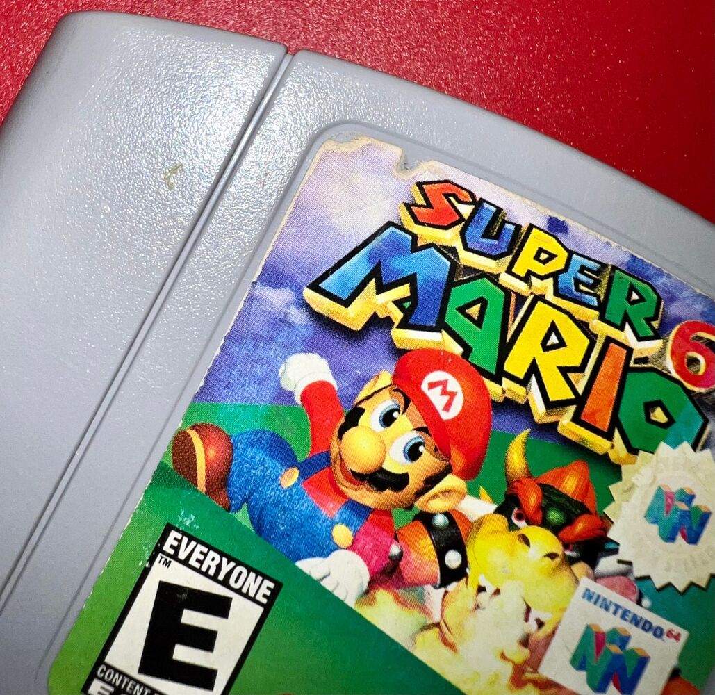 Super Mario 64 N64 Nintendo 64 Cartridge Only Retro Gaming 1996 Authentic