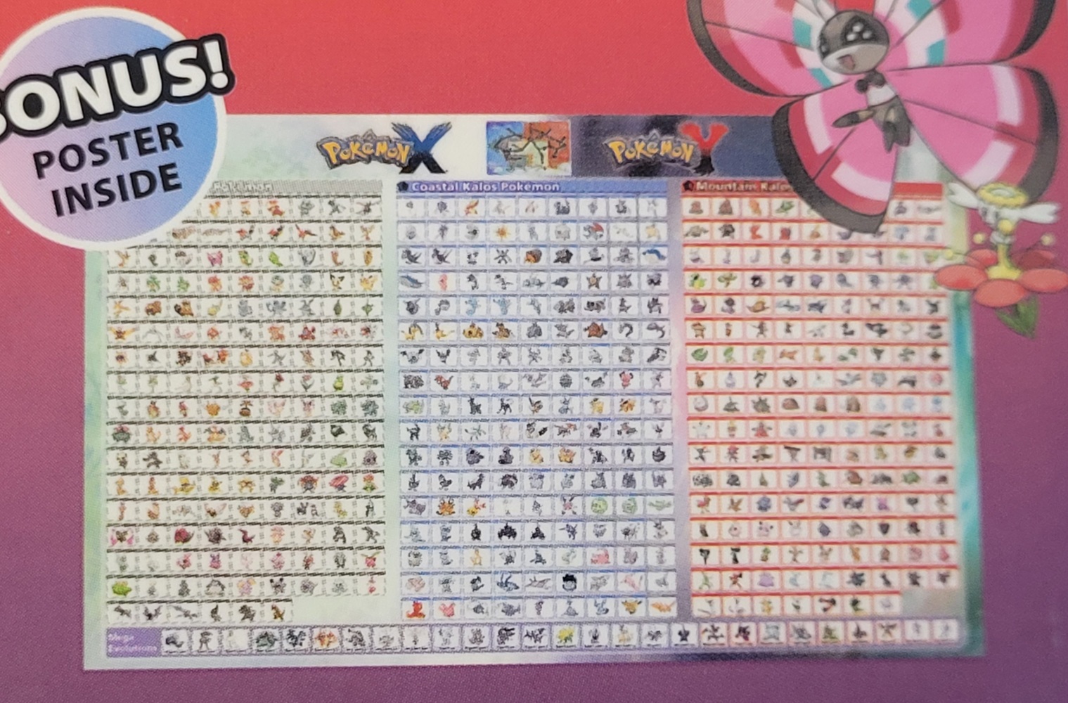 KALOS REGION POKEDEX (POKEMON X AND Y)