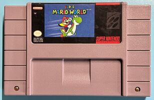 Super Mario World SNES Super Nintendo Cart Only TESTED AND WORKS 1991