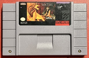 The Lion King SNES Super Nintendo Cart Only TESTED AND WORKS 1994