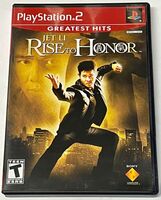 Jet Li: Rise To Honor PS2 Playstation 2 COMPLETE w/ Manual 2004