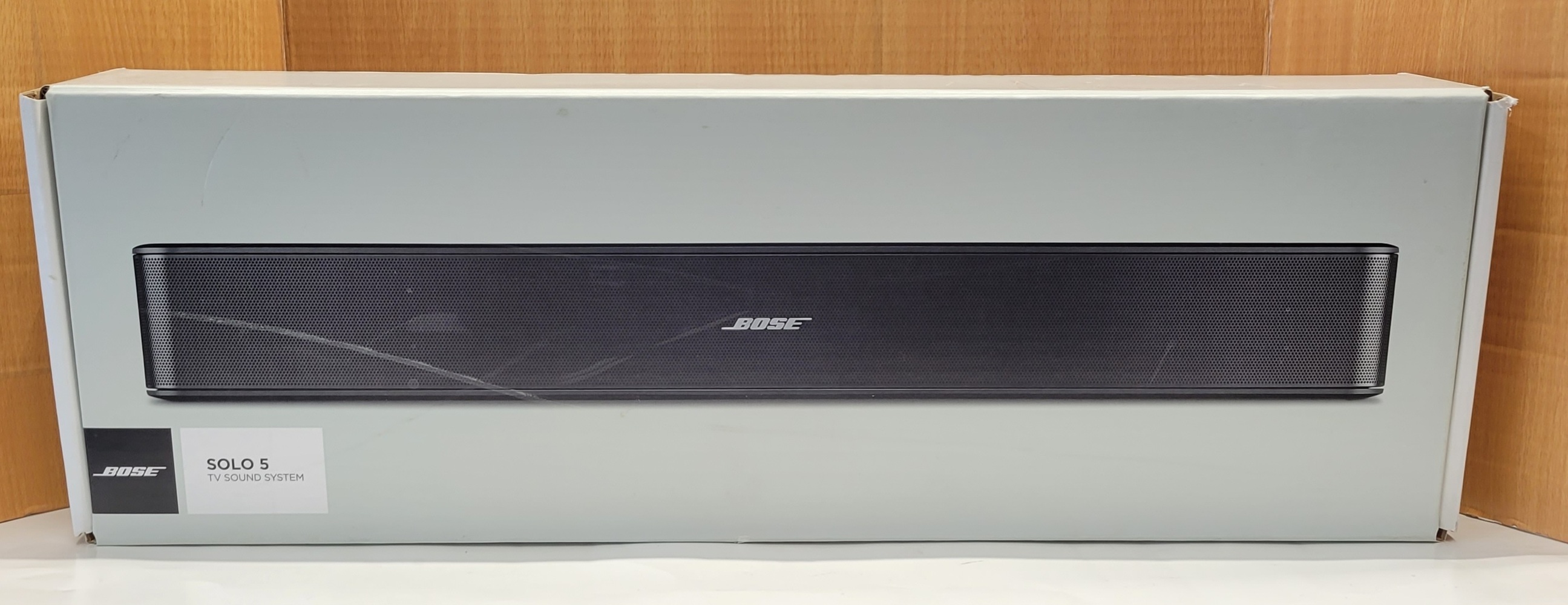 オーディオ機器新品未開封　BOSE Solo 5 TV sound system ボーズ