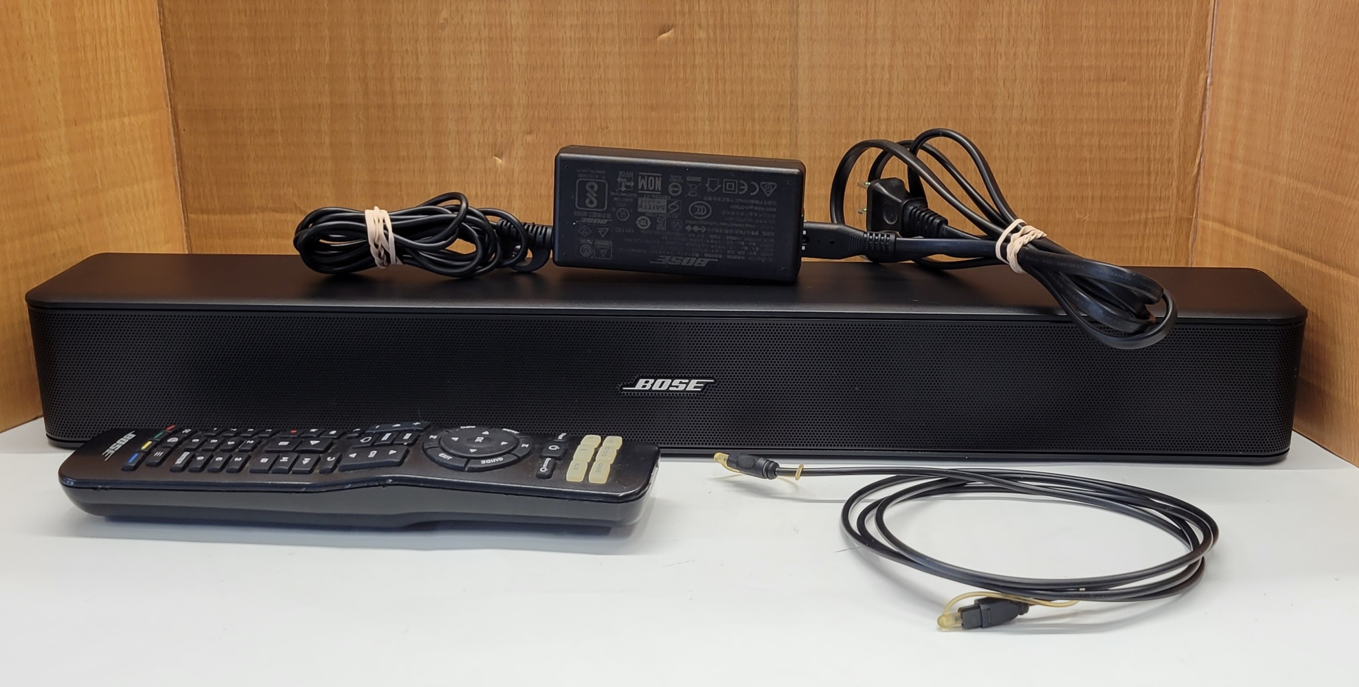 BOSE SOLO 5 TV SOUND SYSTEM BLACK 電源コード無