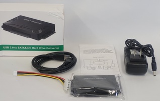 USB 3.0 SATA & IDE HARD DRIVE CONVERTER 