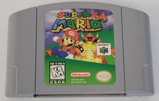 SUPER MARIO 64 FOR NINTENDO 64 CONSOLE 