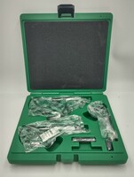 Insize Outside Micrometer Set 0-3X .0001" 3203-33A - Like New!