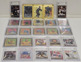 23 Graded Hockey Card Lot Upper Deck UD O-PEE-CHEE OPC PSA BCCG Beckett