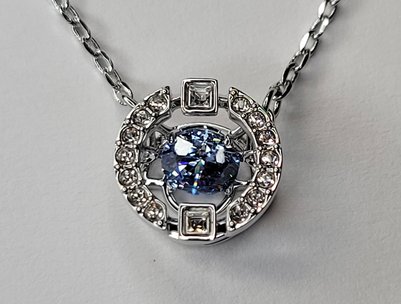Swarovski sparkling dance round necklace hot sale