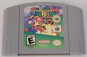 Super Mario 64 for Nintendo 64 (N64) Console 