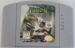 Turok Dinosaur Hunter Game for Nintendo 64 (N64) Console 