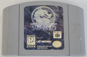 Mortal Kombat Mythologies Sub Zero for Nintendo 64 (N64) Console 