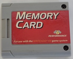 Memory Card For Nintendo 64 (N64) Console 