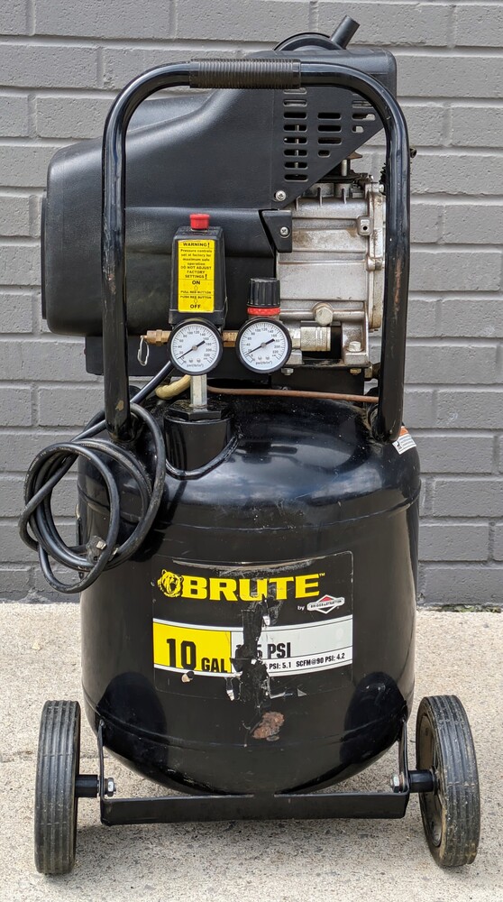 Brute by Briggs & Stratton 10 Gal. Air Compressor 125 PSI/5.1CFM (Model