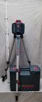 Bosch 800-ft Rotary Laser Self Leveling Kit + Tripod, Receiver, Grade Rod & Case