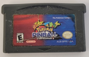 POKEMON PINBALL RUBY AND SAPPHIRE VERSION FOR GAMEBOY ADVANCE SYSTEM 