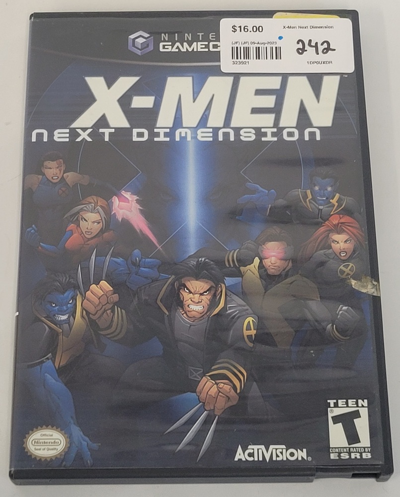 XMEN NEXT DIMENSION FOR NINTENDO GAMECUBE Avenue Shop Swap & Sell