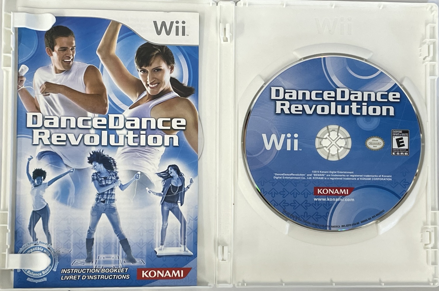 Konami Dance Dance Revolution for Wii System