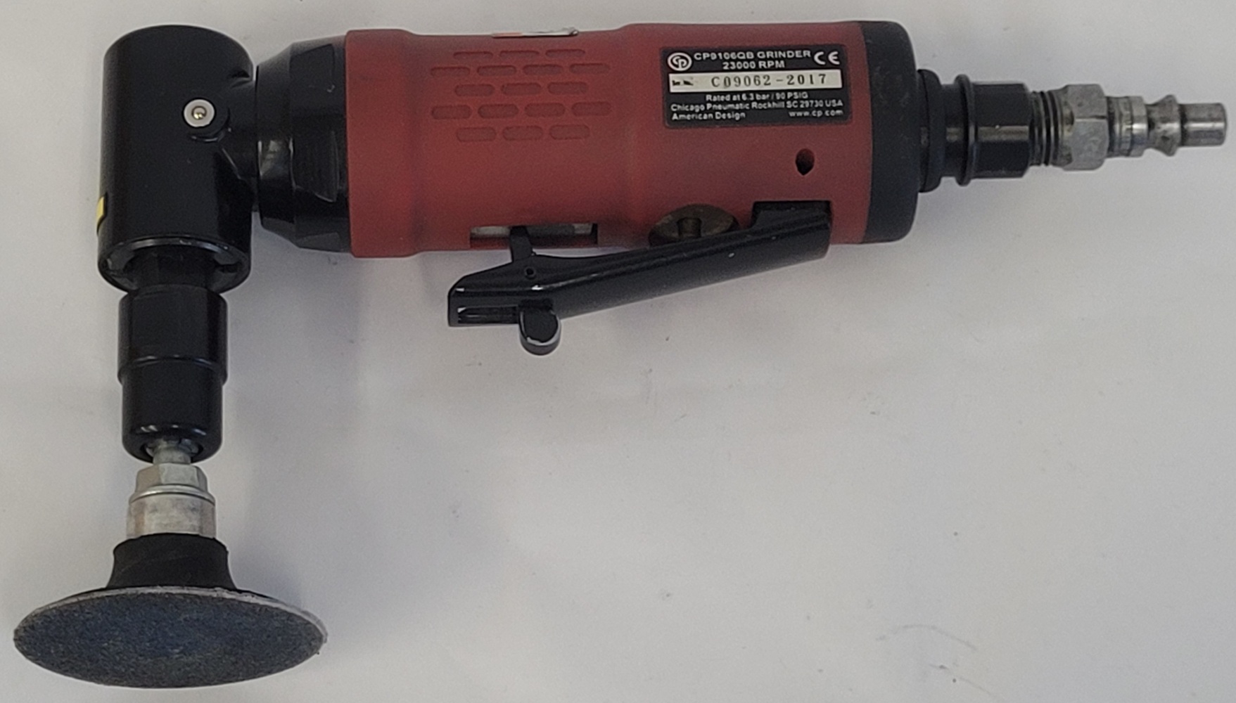Cp outlet pneumatic grinder