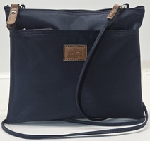 ROOTS 73 Small Nylon Crossbody Bag - Navy Blue