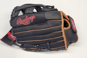 Rawlings 13" Longhorn Softball Glove - Black - Right Handed LH130H