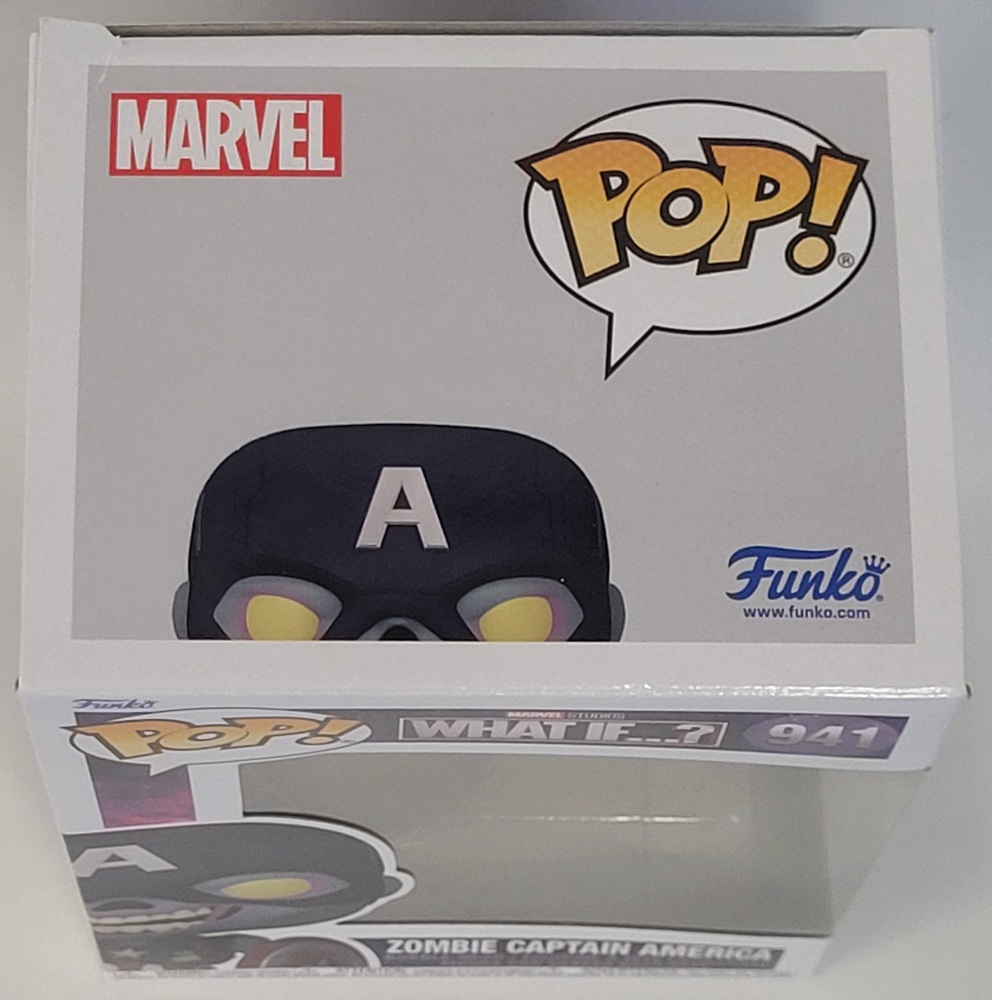 Zombie Captain America #941 - Marvel What If Pop! Vinyl Figure – A1 Swag