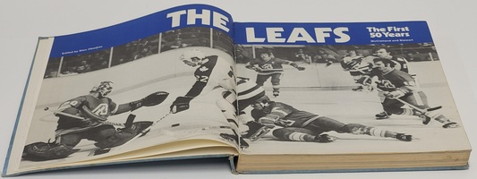 The Leafs - The First 50 Years Vintage Hardcover Book 