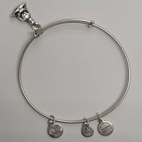 Alex and Ani Buddha Charm Bangle Bracelet