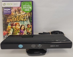 Kinect Camera and Kinect Adventures Game for Xbox 360 Console 
