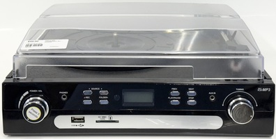 Digitnow M36 Bluetooth Turntable, Radio, Tape Cassette, and MP3 Player 