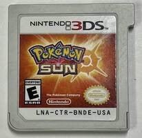 Pokemon Sun Nintendo 3DS 2DS DS 2016 Cartridge Only TESTED AND WORKS