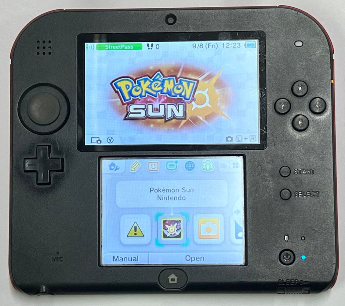 Pokemon Sun Nintendo 3DS 2DS DS 2016 Cartridge Only TESTED AND WORKS