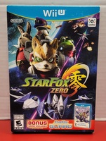 Nintendo Wii U Star Fox Zero With Bonus Game Star Fox Guard 