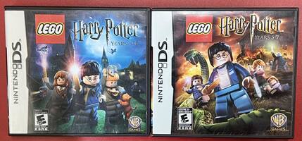 Lego Harry Potter Years 1-4 & 5-7 for Nintendo DS Bundle COMPLETE TESTED & WORKS