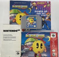 Ms. Pac-Man Maze Madness Complete for Nintendo 64 N64 (NTSC USA US)