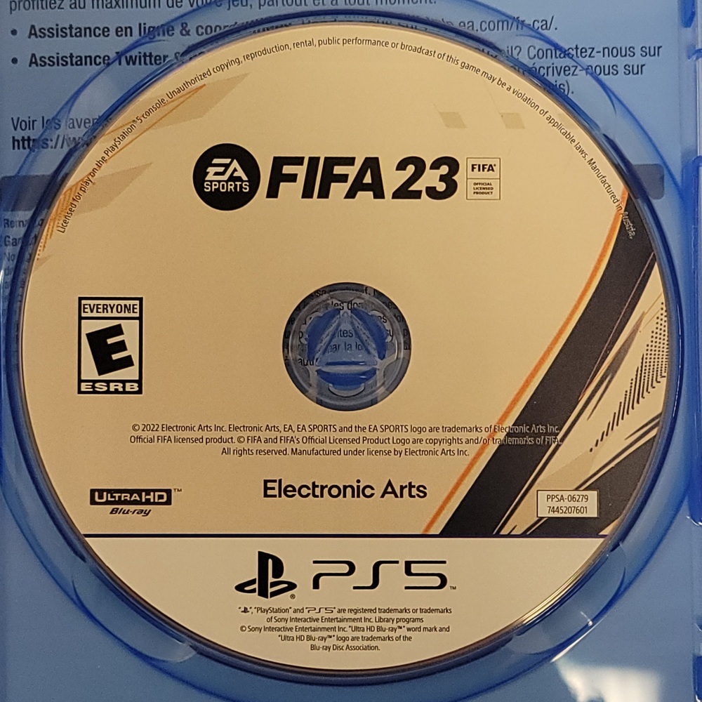 FIFA 23 **PS5 PlayStation 5 (2022)** Kylian Mbappe Football Soccer