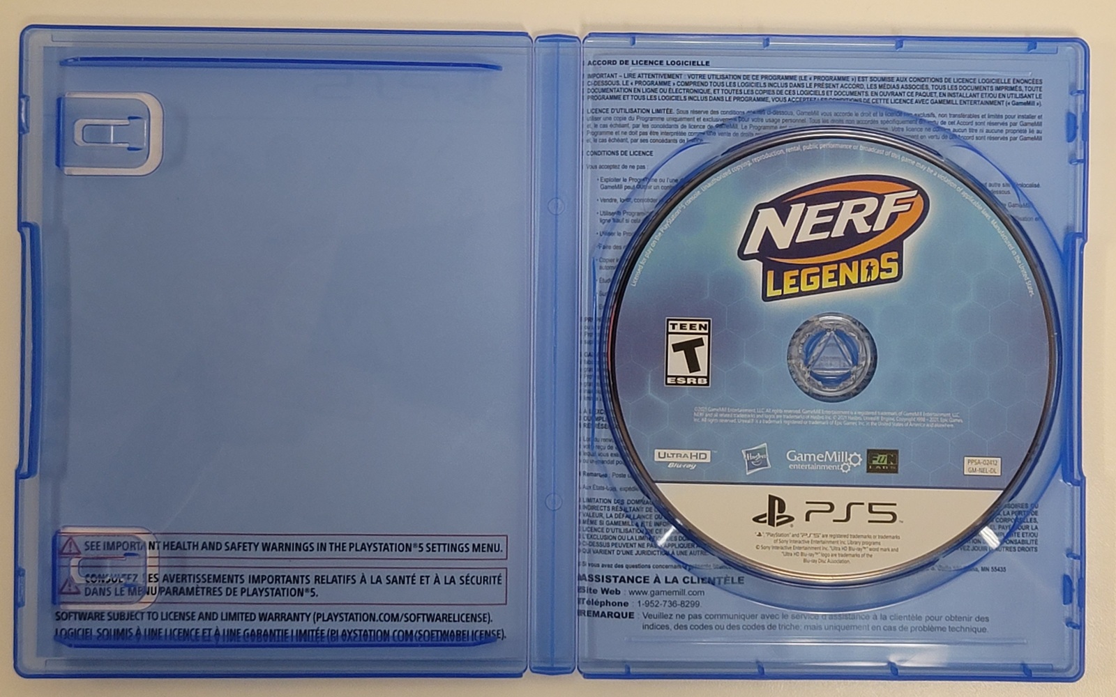 Nerf Legends **PS5 Playstation 5 (2021)**