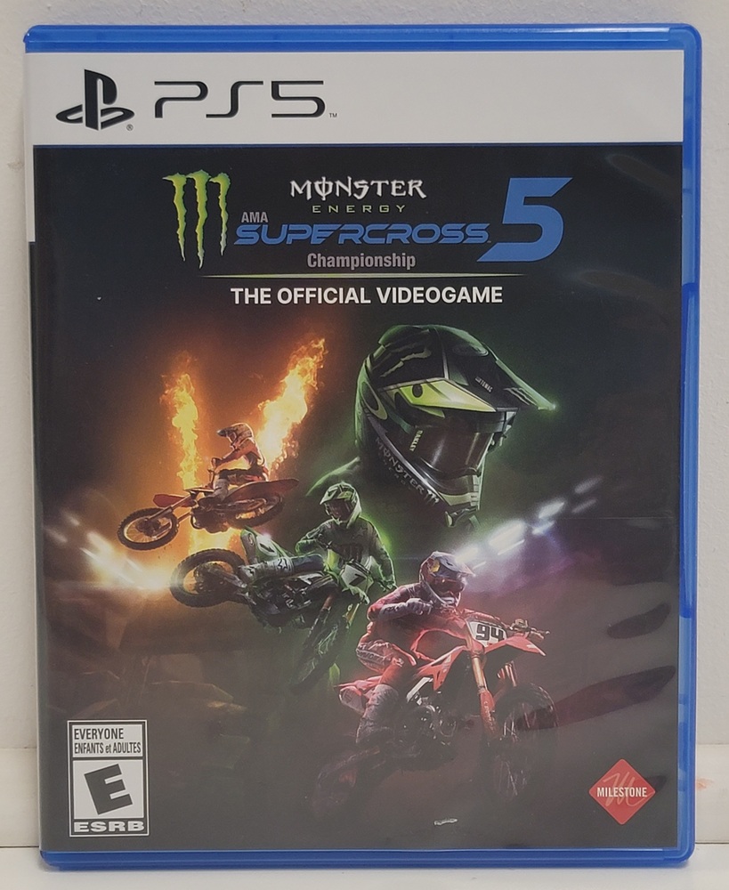 Monster Energy AMA Supercross 5 Championship **PS5 Playstation 5 (2018)**
