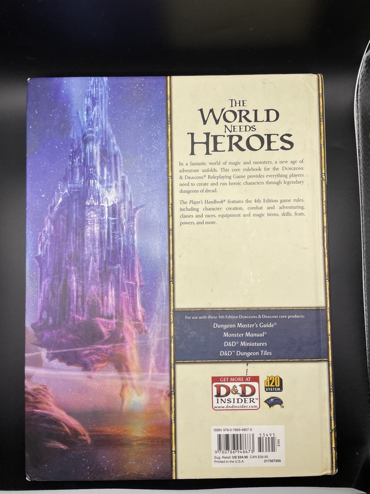 Dungeons And Dragons Players Handbook Avenue Shop Swap & Sell