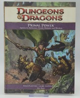 Dungeons & Dragons - Primal Power - Roleplaying Game Supplement - 4th Edition