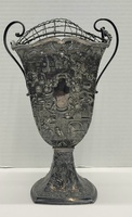 Antique Standard S Company EPBM Vase/Basket with Dutch Scene