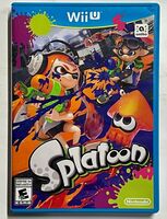 Splatoon Nintendo Wii U 2015 CIB Complete 