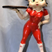 Betty BOOP Car Hop Statue 37-in Tall Drive In Restaurant Waitress w/ Tray RARE!