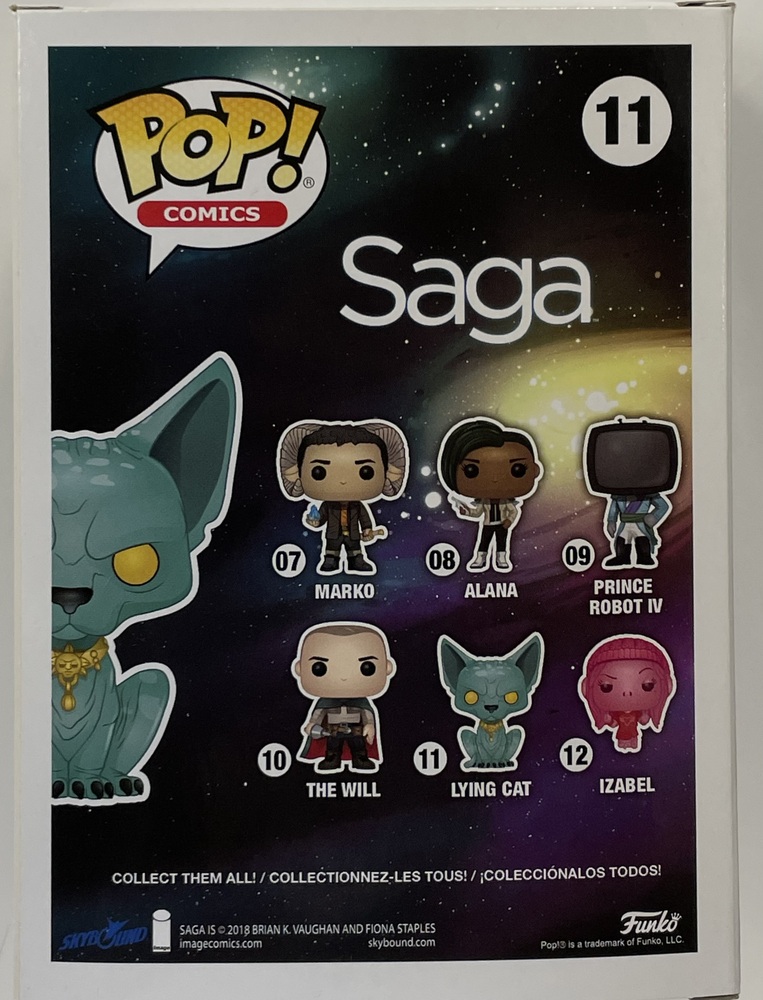 Funko POP! Vinylfigur: Saga – Lying Cat, Ca. 9 Cm Groß, Sammlerfigur Aus Der Comic-Serie